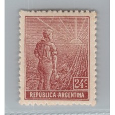 ARGENTINA 1911 GJ 334 ESTAMPILLA NUEVA CON GOMA U$ 10